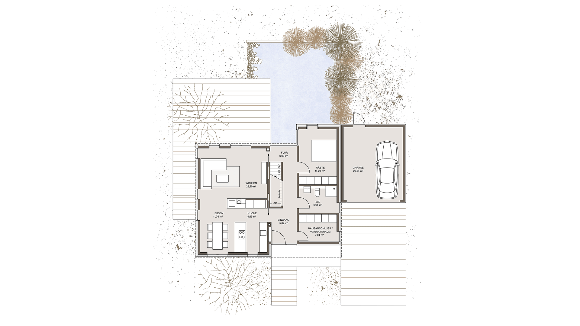 Wohnhaus S¹ – weitere Projektansicht in Gütersloh